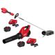 Milwaukee M18 FUEL 18V 8 in. Brushless Cordless Battery Straight Shaft Lawn Edger Kit w/ M18 FUEL 120 MPH 500 CFM Blower Kit