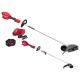 Milwaukee M18 FUEL 18V 8 in. Brushless Cordless Battery Straight Shaft Lawn Edger Kit w M18 FUEL 16 In. String Trimmer w/ QUIK LOK