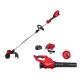 Milwaukee M18 Brushless 18V 16 in. Cordless Battery String Trimmer Kit w/ M18 Brushless Blower, 0.080 in. x 150 ft. Trimmer Line