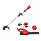 Milwaukee M18 Brushless 18V 16 in. Cordless Battery String Trimmer Kit w/ M18 Brushless Blower, 0.095 in. x 250 ft. Trimmer Line