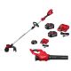 Milwaukee M18 Brushless 18V 16 in. Cordless Battery String Trimmer Kit w/ M18 Brushless Blower, M18 6.0 Ah Battery Starter Kit