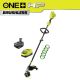 RYOBI ONE+ HP 18V Brushless Attachment Capable String Trimmer w/ Extra 5-Pack Pre-Cut Spiral Line, 4. 0Ah Battery & Charger