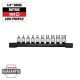 Milwaukee 1/4 in. Metric Drive Low-Profile Hex Bit Scoket Set (10-Piece)
