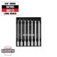 Milwaukee 3/8 in. Metric Drive Long Ball End Hex Bit Socket Set (7-Piece)