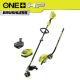 RYOBI ONE+ HP 18V Brushless 15 in. Attachment Capable String Trimmer and Edger Attachment with 4.0 Ah Battery and Charger