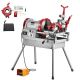 SKYSHALO Electric Pipe Threader Machine, 900W 2-Speed Threading Cutting Machine, 1/2 to 4 in. Pipes Threading Cutter Tool