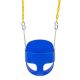 maocao hoom EVA+ Iron Swing + Hanging Basket Swing Combination Blue Baby Swing