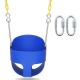 maocao hoom Swing Set Stuff Highback Full Bucket Swing Blue