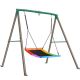 Steel Frame A-Frame Swing Set with 60