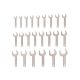 TEKTON 19-38,41,46,50 mm Service Wrench Set (23-Piece)