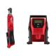 Milwaukee M12 12V Lithium-Ion 1/4 in. Cordless Ratchet with Portable Inflator (2-Tool)