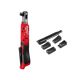 Milwaukee M12 12V Lithium-Ion 1/2 in. Cordless Ratchet with Modular Trigger Cap