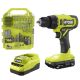 RYOBI ONE+ 18V Cordless 1/2 in. Drill/Driver Kit with 1.5 Ah Battery, Charger, and Drill and Impact Drive Kit (95-Piece)