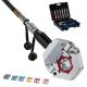 SKYSHALO Hydraulic Hose Crimper, Hydra-Krimp AC Hose Crimper Kit with 7 Dies Snap-On and Carrying Case (Split with Manual Pump)