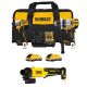 DEWALT 20-Volt MAX Lithium-Ion Cordless 2-Tool Combo Kit and 4-1/2 in. Angle Grinder w/ (2) 4.0 Ah Batteries Charger & Kit Bag