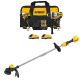 DEWALT 20-Volt MAX Lithium-Ion Cordless 2-Tool Combo Kit and 13 in. String Trimmer with (2) 4.0 Ah Batteries, Charger & Kit Bag