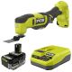 RYOBI ONE+ 18V Cordless Oscillating Multi-Tool with ONE+ 18V HIGH PERFORMANCE 4.0 Ah Battery and Charger
