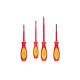 TEKTON Phillips, Slotted, Square Insulated Screwdriver Set, 4-Piece (#2,5.5-6.5 mm, #2)