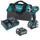 Makita 40V max XGT Brushless Cordless High Torque 4-Speed Impact Driver Kit, 2. 5Ah