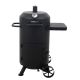 Even Embers Charcoal Drum Smoker in Black