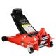 MYWISH 3-Ton Low Profile Steel Racing Floor Jack with Dual Piston Quick Lift