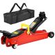 MYWISH 2-Ton Low Profile Steel Racing Floor Jack with Single Piston Quick Lift
