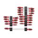 TEKTON Phillips and Slotted Screwdriver Set with Modular Organizers 4, 8, 18 in. Shanks, 26-Piece (#0-#4, 3-14 mm)