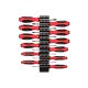 TEKTON Torx Screwdriver Set with Modular Organizers-4 in. Shanks, 12-Piece (T6-T45)