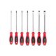 TEKTON Slotted Screwdriver Set-8 in. Shanks, 7-Piece (4-14 mm)