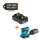 Makita 18V LXT Lithium-Ion Battery Pack 5.0 Ah with LED Charge Level (2-Pack) with 18V LXT 1/4 in. Sheet Finishing Sander