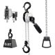 VEVOR Manual Lever Chain Hoist, Heavy Duty Come Along, 5 ft. Lift G80 Steel With Dual Pawl Brake, Hooks, 1100 lbs. Capacity