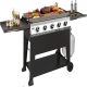 Maison Backyards 5-Burner Propane Gas Grill in Black with Cover