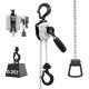 VEVOR Manual Lever Chain Hoist, Heavy Duty Come Along, 5 ft. Lift G80 Steel With Dual Pawl Brake, Hooks, 550 lbs. Capacity