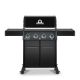 Broil King Baron 420 Pro Shadow 4-Burner Natural Gas Grill in Black