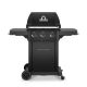 Broil King Royal 320 Shadow 3-Burner Natural Gas Grill in Black