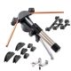 SKYSHALO Hydraulic Tubing Bender Kit, Copper Pipe Bender, Forward/Reverse HVAC Tool Set w/ 7 Aluminium Alloy Dies, 1/4 to 7/8 In.