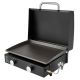 VEVOR Gas Griddle 2 Burner Tabletop, 22 in. Griddles Propane with Lid Oil Drain Hole & Oil Collection 2 x 11000BTU Grill Black