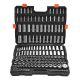 VEVOR Socket Set, 163 Pieces, 3/8 & 1/4 & 1/2 in. Drive Socket Tool Set, SAE and Metric, Deep and Standard, Mechanic Tool Kit