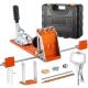VEVOR Pocket Hole Jig Kit, 1/2 to 1-1/2 in. Adjustable, Jig Pocket Hole System with Tool case, C-Clamp, Step Drill, Hex Wrench