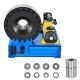 VEVOR High Pressure Hydraulic Hose Crimper, 12.6 in. Rubber Manual Hose Crimping Tool with 8 Dies Crimping Range