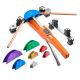 VEVOR Tubing Bender Kit, 1/4 to 7/8 In., Compact Pipe Bender, Ratchet Hand Tool, with 7 Color Aluminium Alloy Dies, HVAC Tools