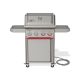 Weber Spirit E-425C 4-Burner Natural Gas Grill in Titanium with Sear Zone