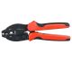 Hand Tool Type Crimping Pliers with Ratchet Mechanism and Adjustable Force for Spark Plug Wire, 1-Pieces