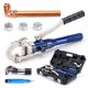 Hand Tool Type Hydraulic Pipe Crimping Tool with Rotatable Head for Copper Pipe 1/2 in. 3/4 in. 1 in.