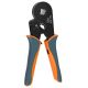 Wire Ferrule Crimping Tool Self Adjustable Square Jaw Crimper for Insulated Uninsulated Terminals Cables