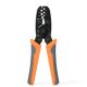 Non Insulated Open Barrel Terminal Crimp Tool with Parallel Jaw Hinged Mechanism for Automotive Wire 1 Piece