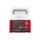 TEKTON 1/4 in. Driver and Multi-Bit Set with Mini Stacking Tool Box (74-Piece)
