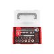 TEKTON 3/8 in. Drive 6-Point Socket, Bit, and Ratchet Set with Mini Stacking Tool Box (35-Piece)