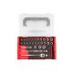 TEKTON 1/4 in. Drive 12-Point Socket, Bit, and Ratchet Set with Mini Stacking Tool Box (49-Piece)