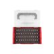 TEKTON 1/4 in. Drive Bit Socket Set with Mini Stacking Tool Box (44-Piece)